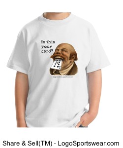 Child Shirt - On the Tip of My Tongue - 9 of spades Design Zoom